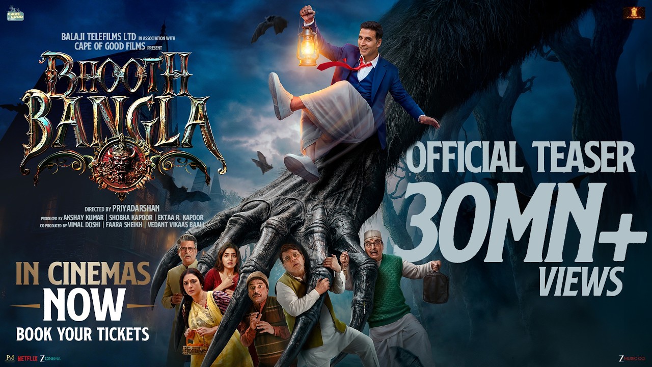 Bhooth Bangla -Official Teaser | Akshay Kumar, Tabu, Paresh, Wamiqa, Priyadarshan |In Cinemas 16 Apr
