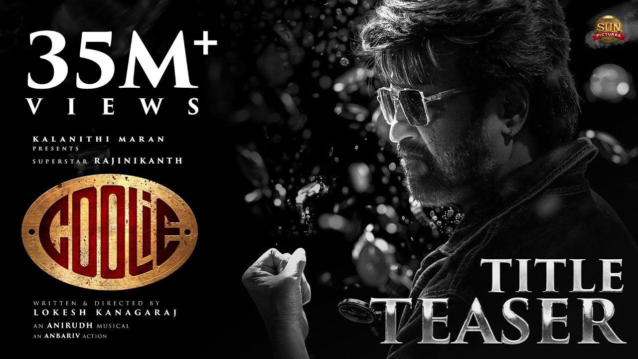 COOLIE - #Thalaivar171 Title Teaser | Superstar Rajinikanth| Sun Pictures| Lokesh Kanagaraj| Anirudh