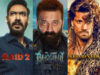 Bollywood movies releasing in May 2025 from Raid to Suswagatam Khushamadeed A Bollywood actor with intense expression, middle-aged man with a beard in a close-up shot.