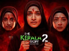 The Kerala Story 2 Day Wise Box Office Collection | India and Overseas Main characters from The Kerala Story movie with intense expressions, highlighting the film's emotional and dramatic themes.